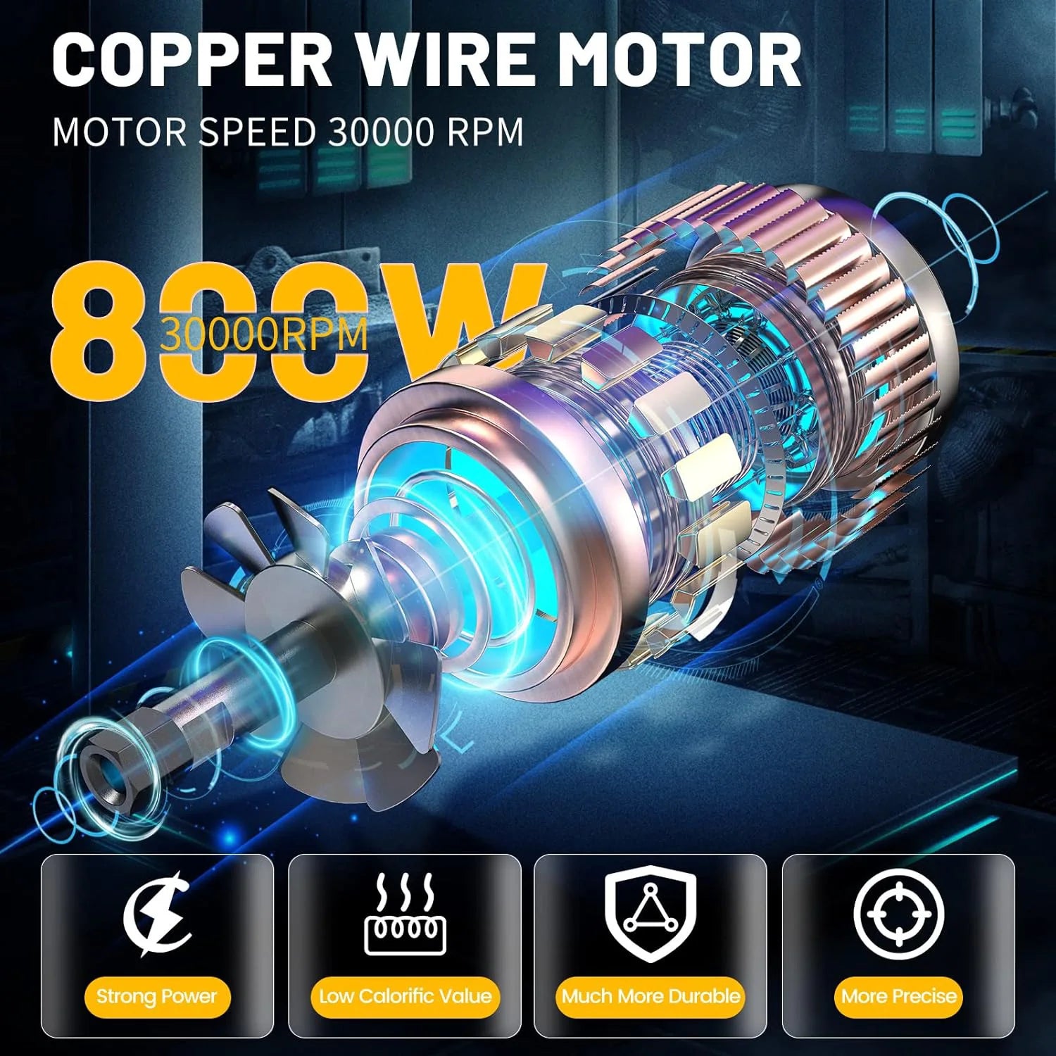 800W 30000RPM Woodmilling Machine Woodworking Electric Trimmer 1/4 inch Wood Carving Milling Cutting Tool Carpenter Set