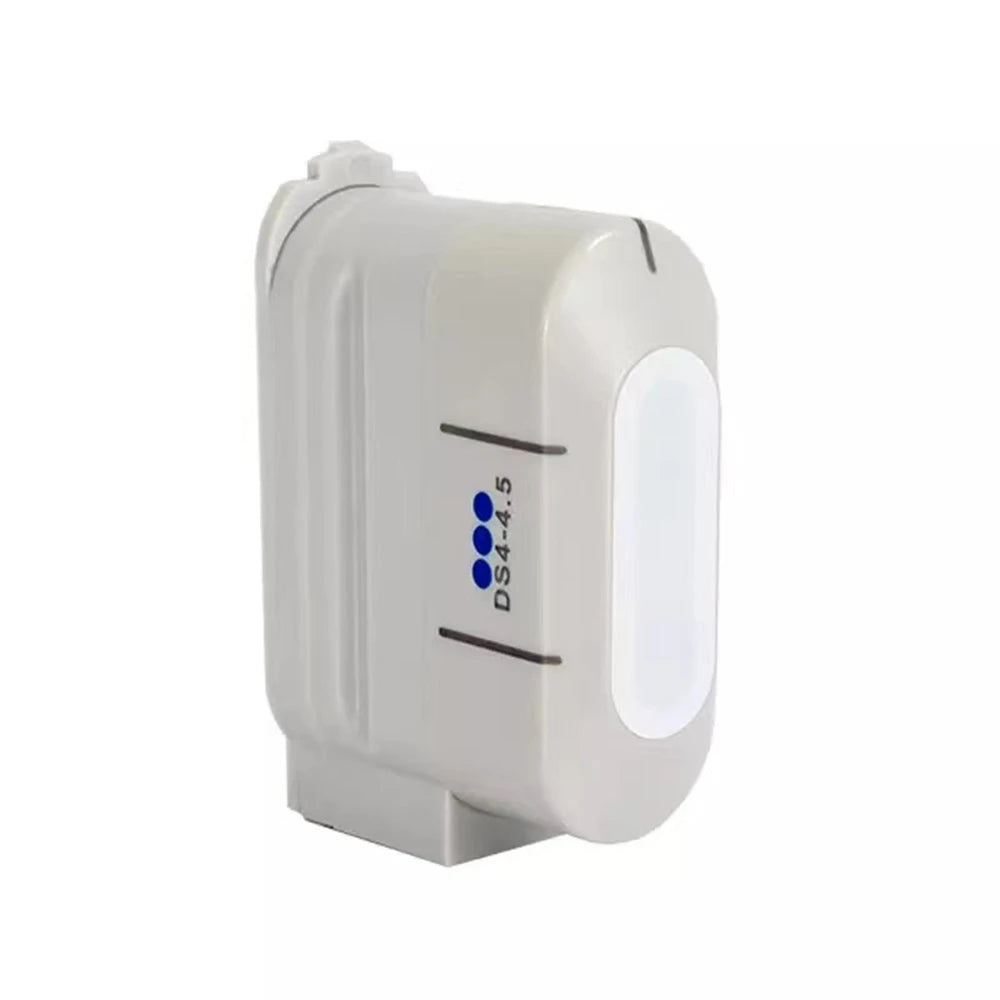 White 10000-shot HIFU transducer cartridge for face and body, 4.5mm depth, professional beauty device replacement head.