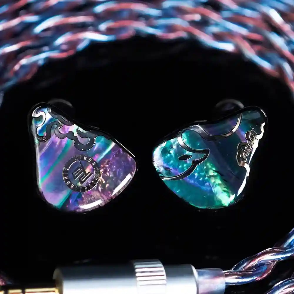 Juzear Defiant Hybrid In-Ear Monitors - 1DD+3BA Pro Studio Audio Tidesmit