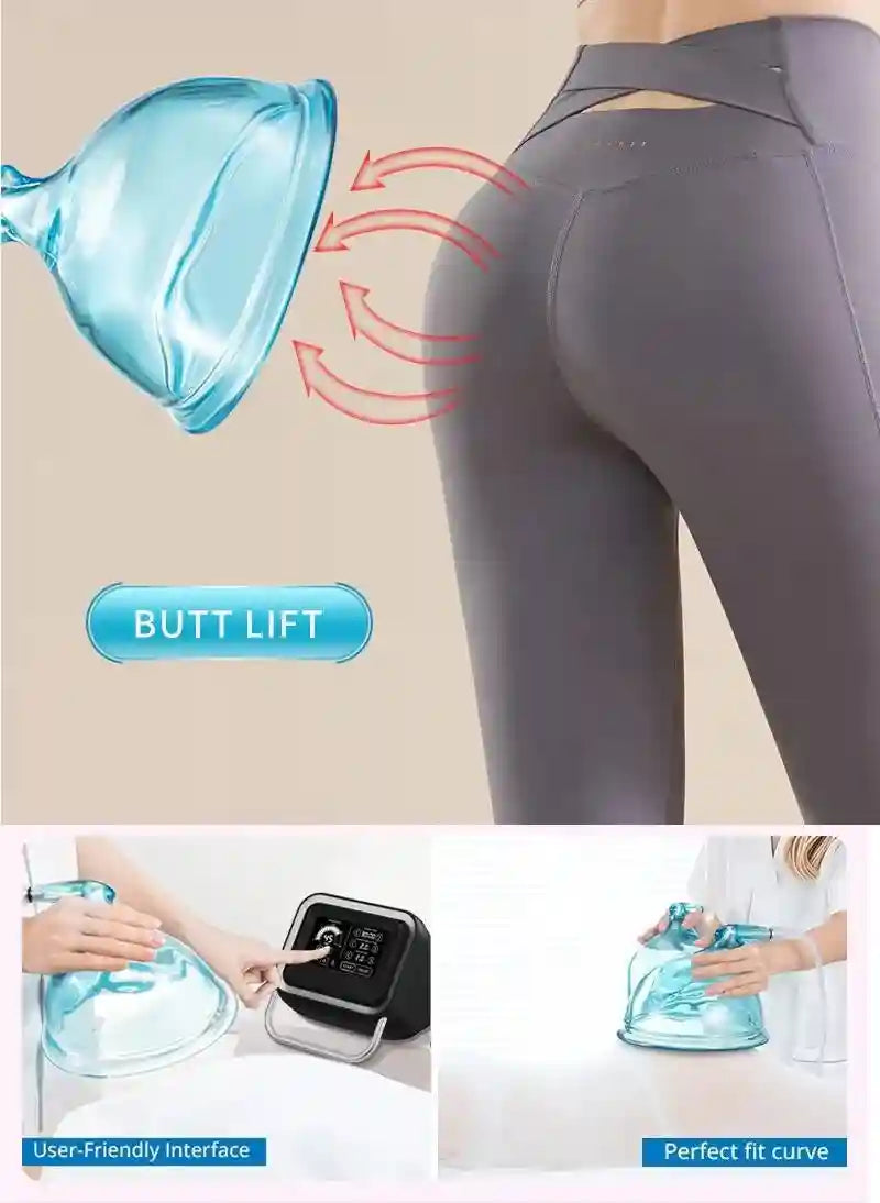 Butt Vacuum Therapy Machine for Lifting - Electric Wellness Device Massage Chairs Tidesmit