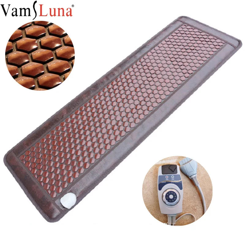 Heated Jade Massage Mattress for Deep Tissue Muscle Relief Massage Cushion Tidesmit