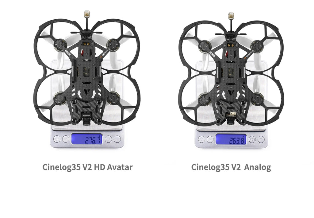 GEPRC Cinelog35 V2 Analog 6S FPV Drone for Freestyle Cinematography Tidesmit