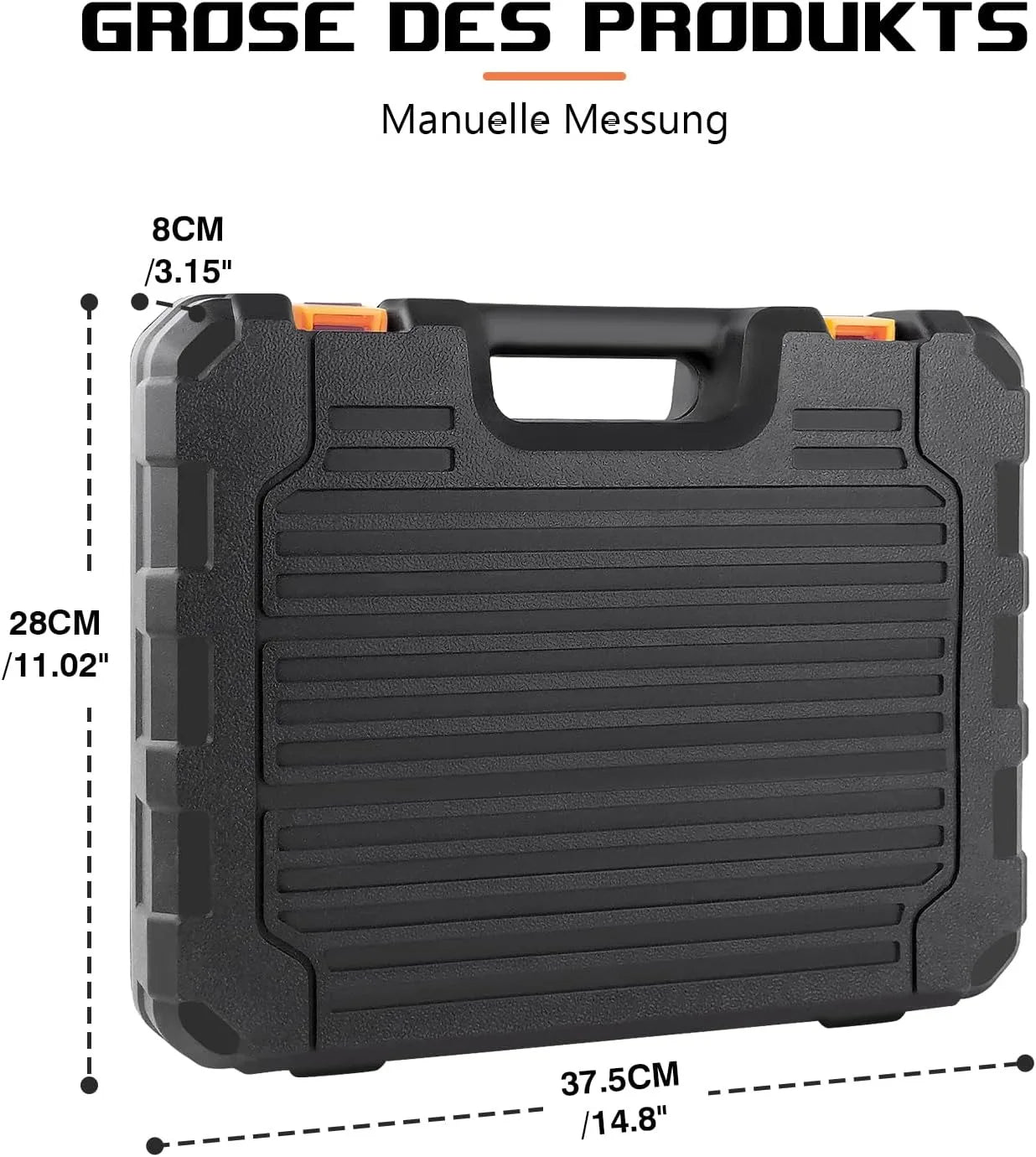 VickyHome Tool Kits, Universal and Household Tool Box, Multifunctional Tool Set for Home Repair and Maintenance