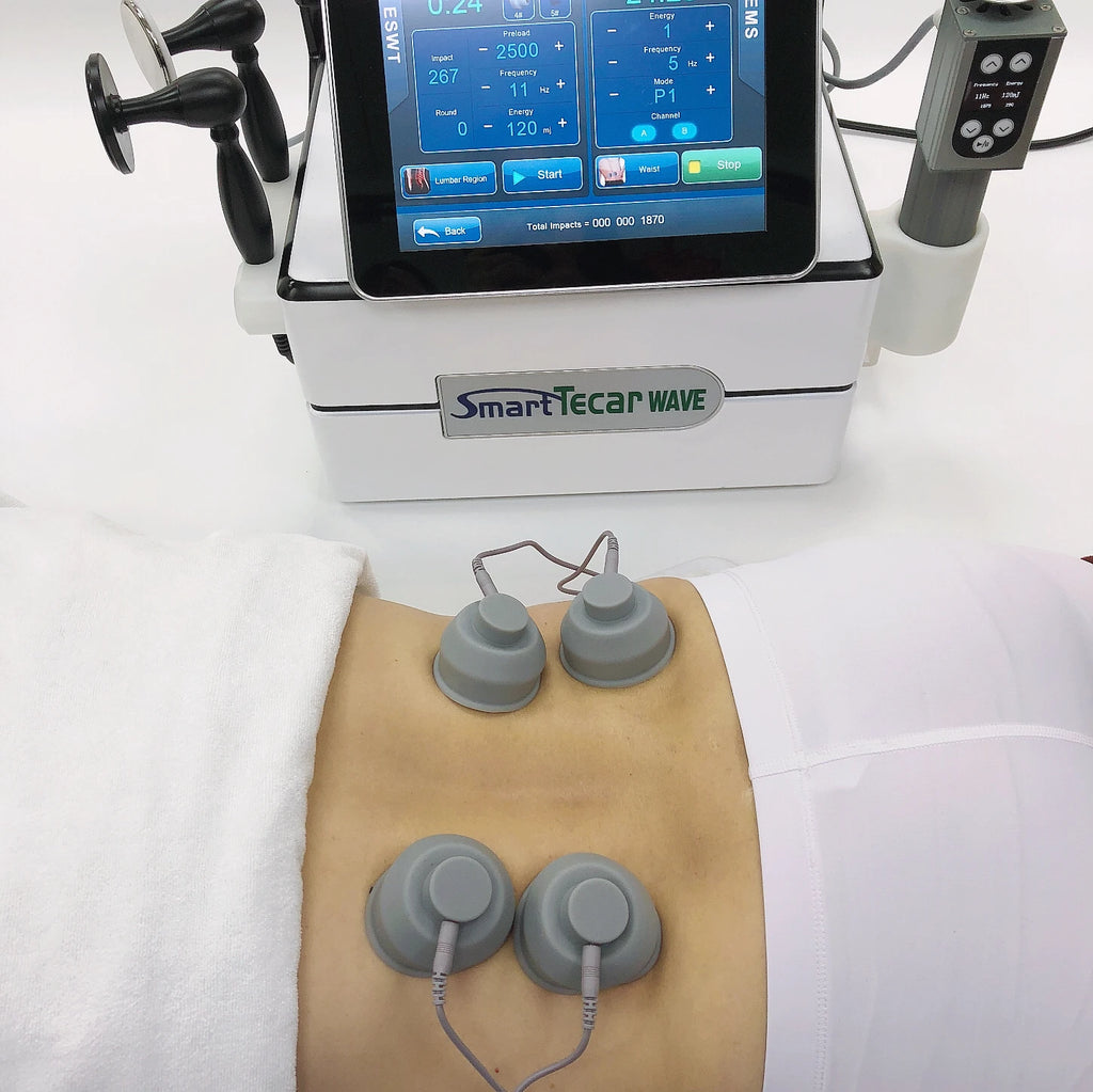 Tecar Therapy Pain Relief Machine CET RET EMS for Muscle Recovery Back Massage Instrument Tidesmit
