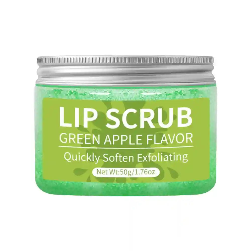 Exfoliating Lip Scrub: Moisturizing Fruit Sugar Treatment - 50g Lip Care Green Apple Scrub 50g China Mainland Tidesmit