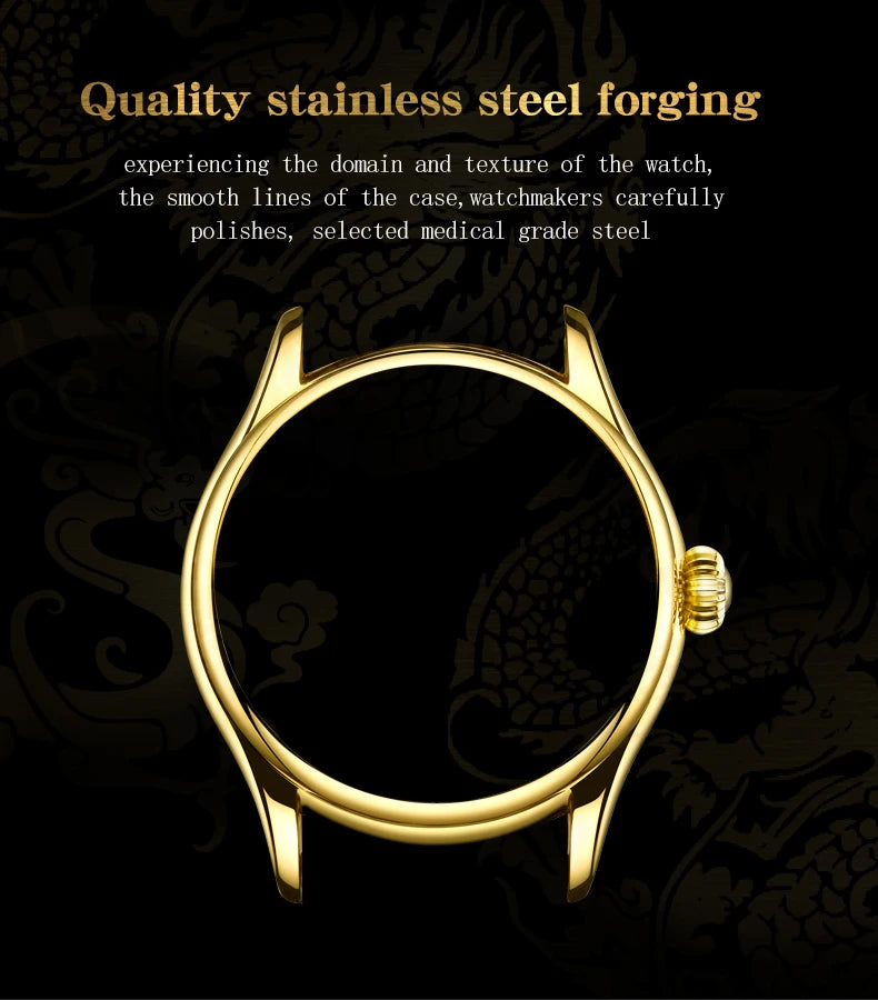 Classic Design 7011 Tourbillon Automatic Mechanical Watch Men Luxury Watch Manufacturer certified