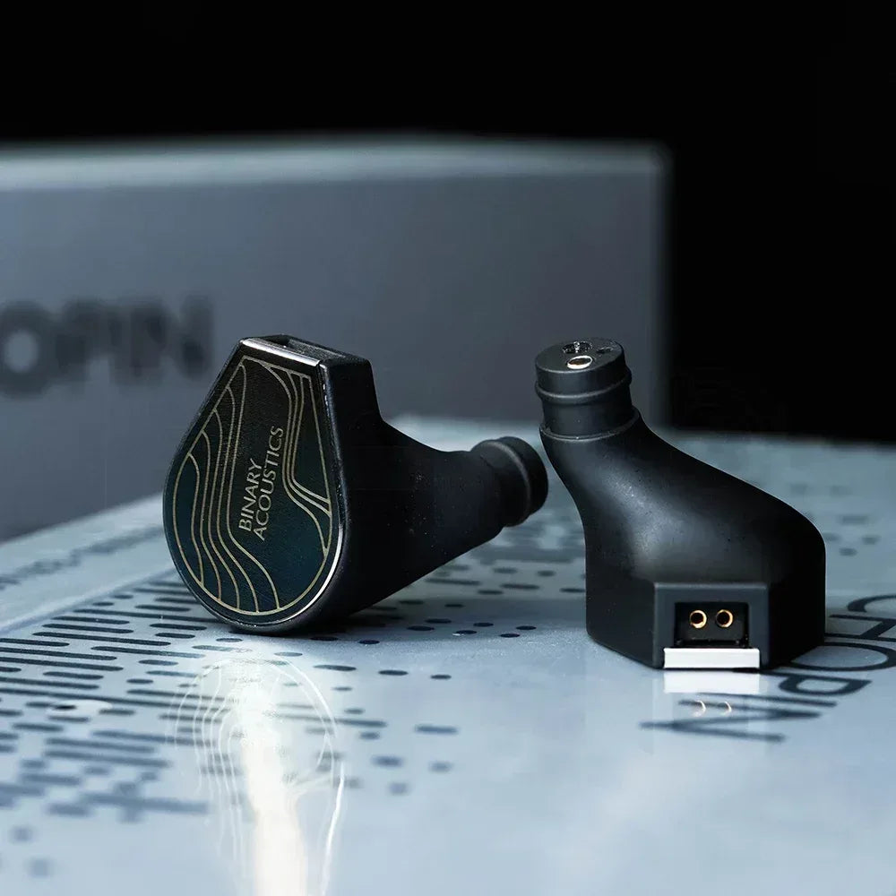 Binary Gizaudio Chopin IEMs | 1DD+3BA Hybrid HiFi Earphones | Tidesmit Tidesmit