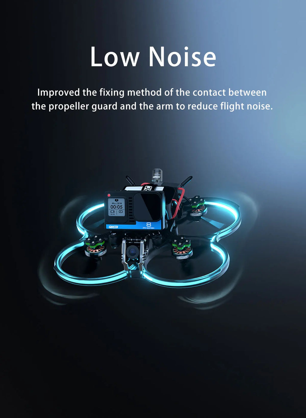GEPRC Cinebot30 3-Inch FPV Drone 6S HD Vista Nebula Pro System Tidesmit