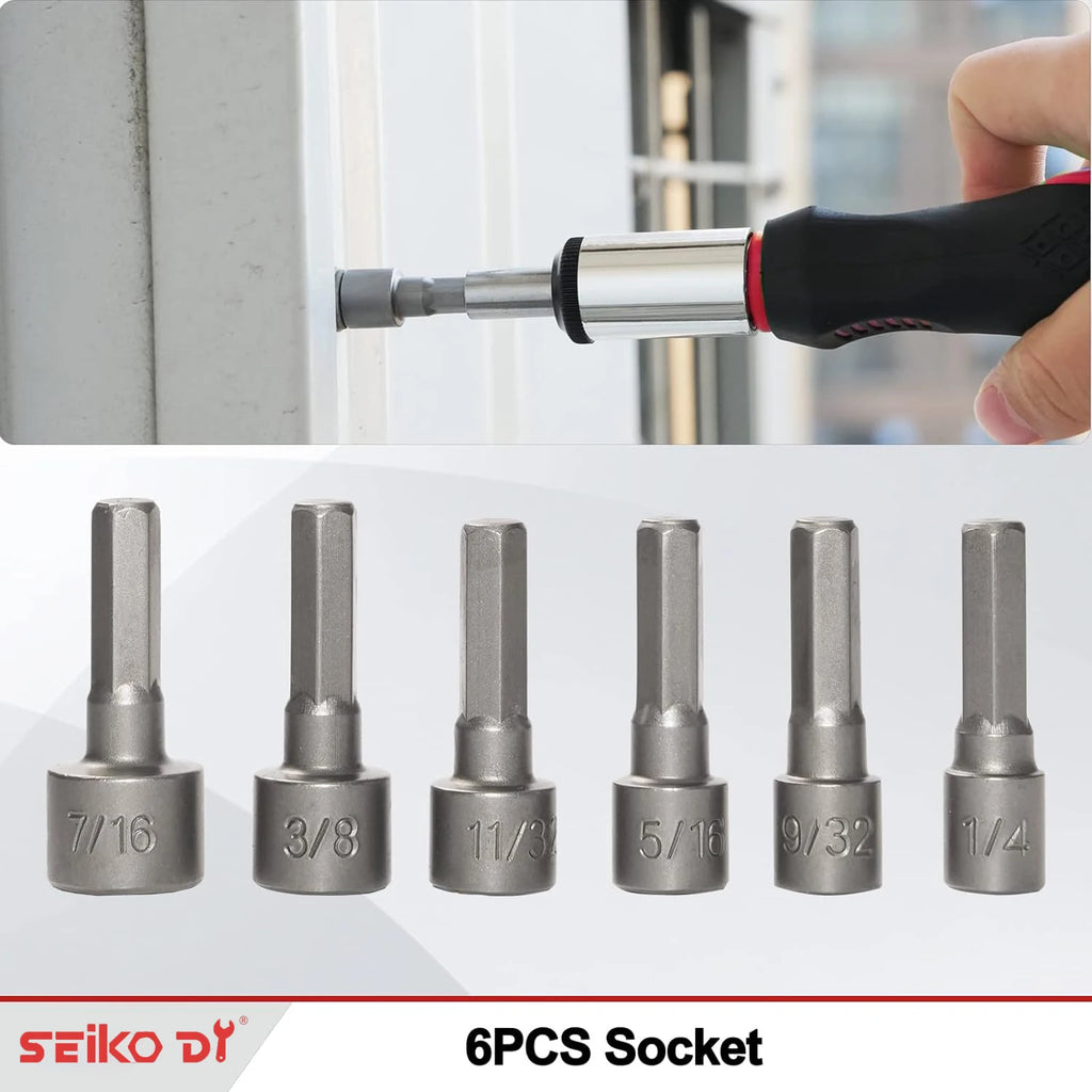 117PCs Magnetic Screwdriver Set with Plastic Ranking Includes Precision Screwdriver and Pick Hook Ratchet Driver DIY Tools