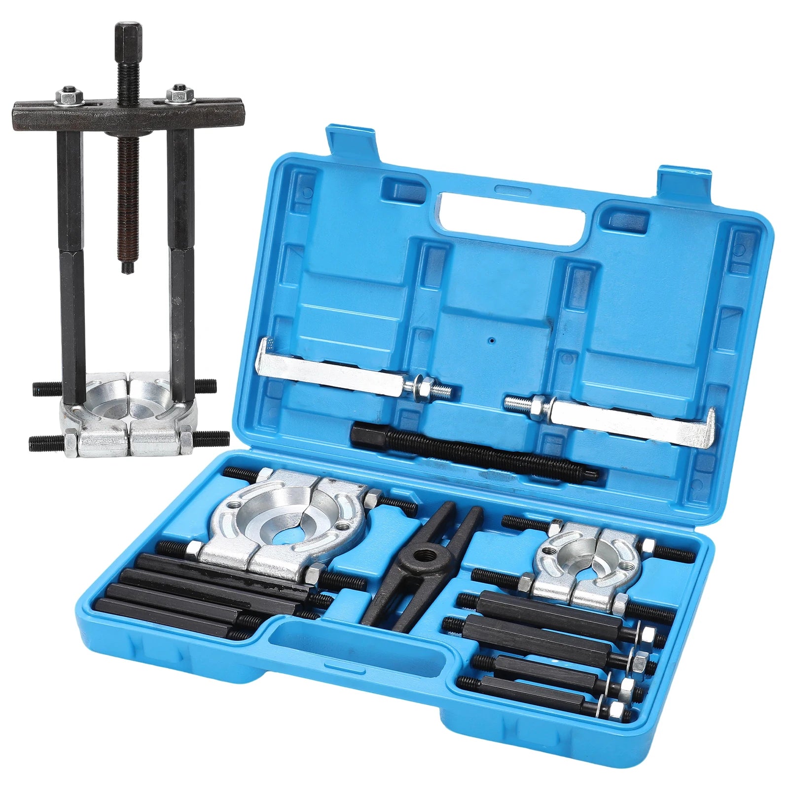 14 PCs beaying Puller Set Guillotine Puller Bearing Puller Pulley with claw interior outdoor 3 claw Pullers Internal Bearings, tooth Removal Car