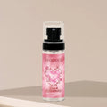 Evoduck Love & Relationship Rose & Jasmine body mist for women, 2.7oz travel-size spray in a cylindrical clear bottle.