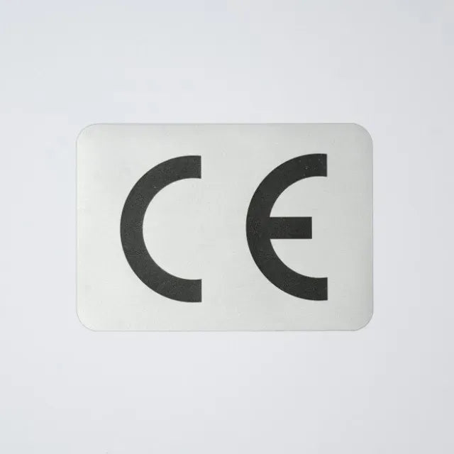 CE Certified Heat-Resistant Industrial Label Sticker Set with 3M Adhesive - Angle/Detail 5