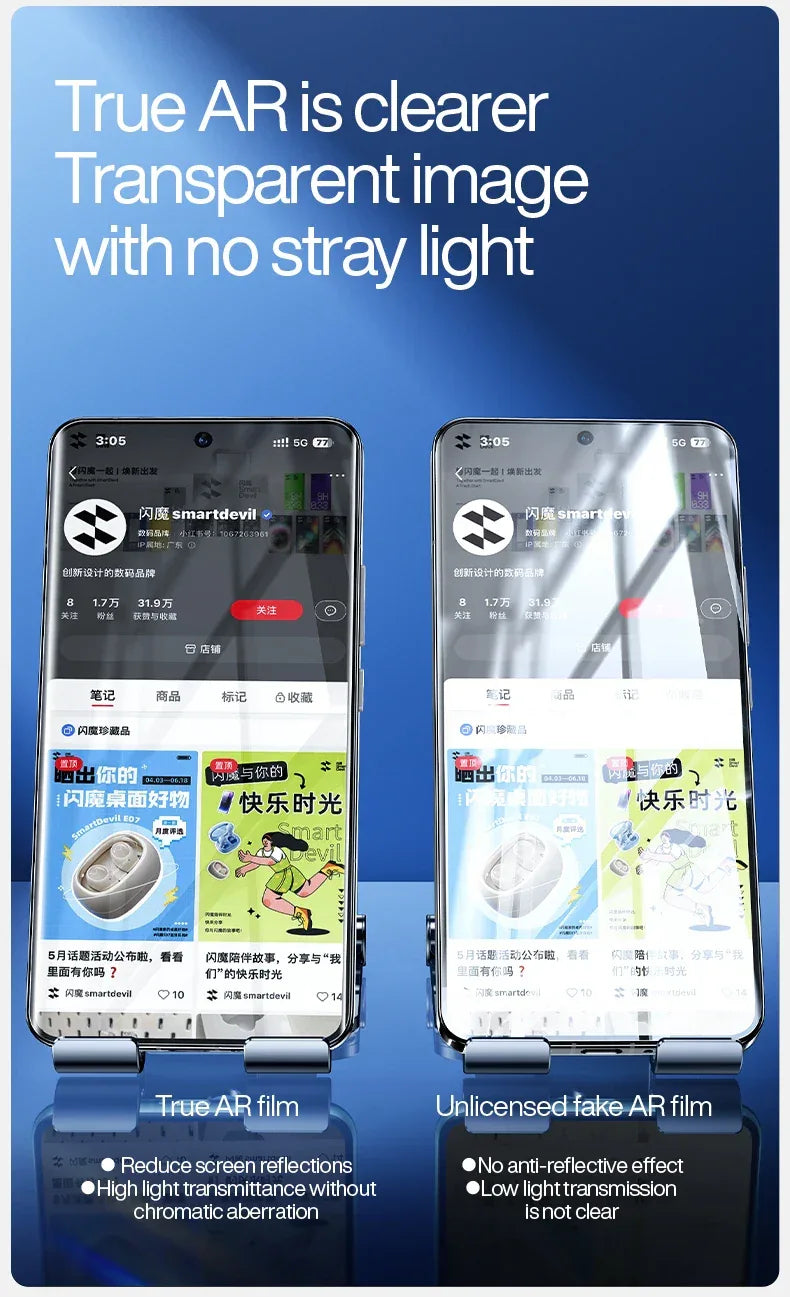 Vivo X200 Pro Screen Protector | 9H Hardness Anti-Fingerprint Film Tidesmit