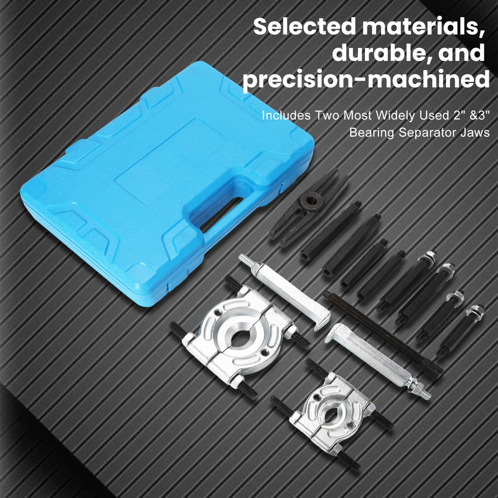 14 PCs beaying Puller Set Guillotine Puller Bearing Puller Pulley with claw interior outdoor 3 claw Pullers Internal Bearings, tooth Removal Car