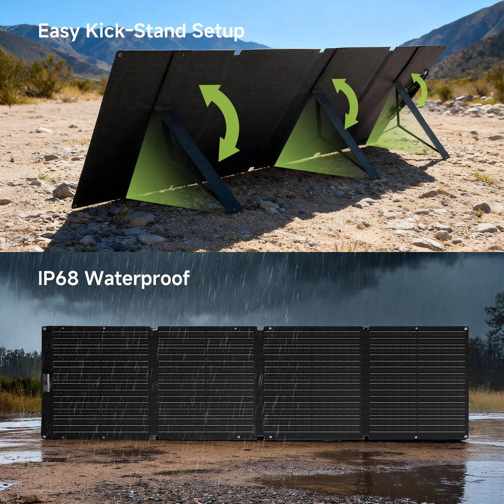 ALLPOWERS 18V Foldable Solar Panel 60W / 100W / 140W / 200W Mobile Solar Charger for Power Supply Laptop Solar Generator Fishing