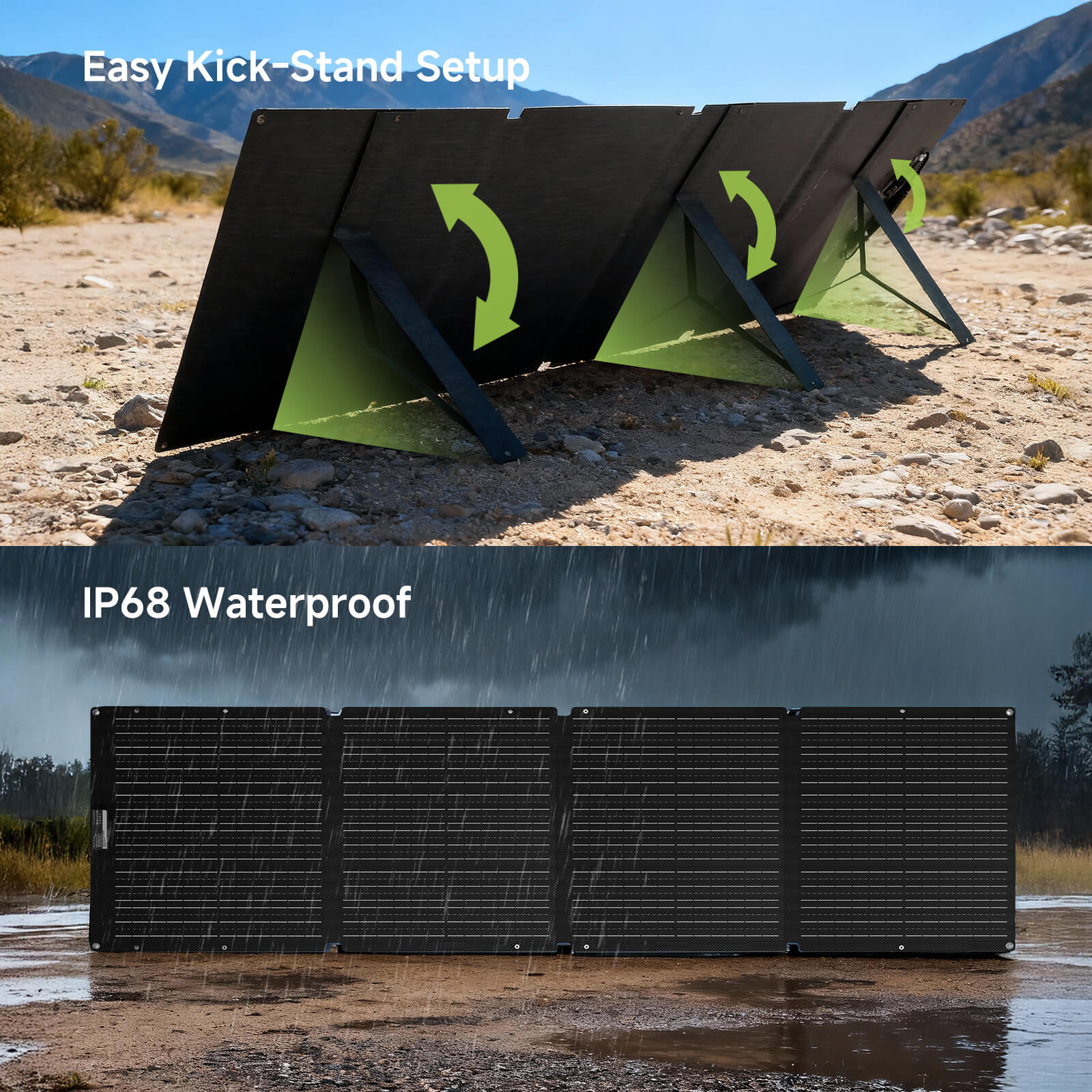 ALLPOWERS 18V Foldable Solar Panel 60W / 100W / 140W / 200W Mobile Solar Charger for Power Supply Laptop Solar Generator Fishing