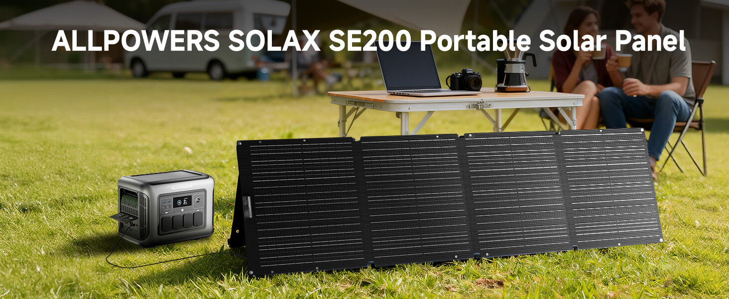 ALLPOWERS 18V Foldable Solar Panel 60W / 100W / 140W / 200W Mobile Solar Charger for Power Supply Laptop Solar Generator Fishing