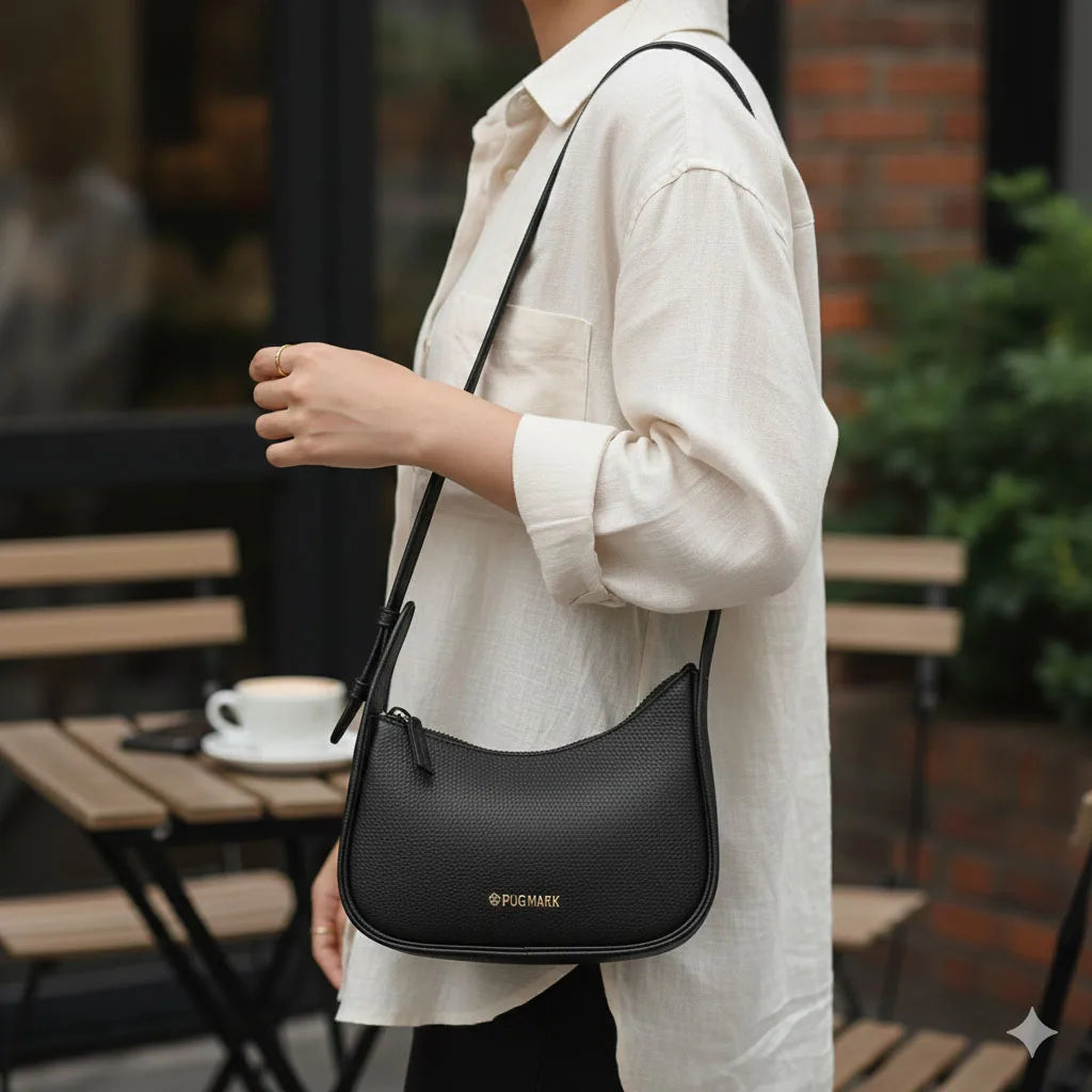 Women's White Label Genuine Leather Luxury Designer Crossbody Tote Shoulder Bag Fashion Zipper Water Resistant Adjustable Mini