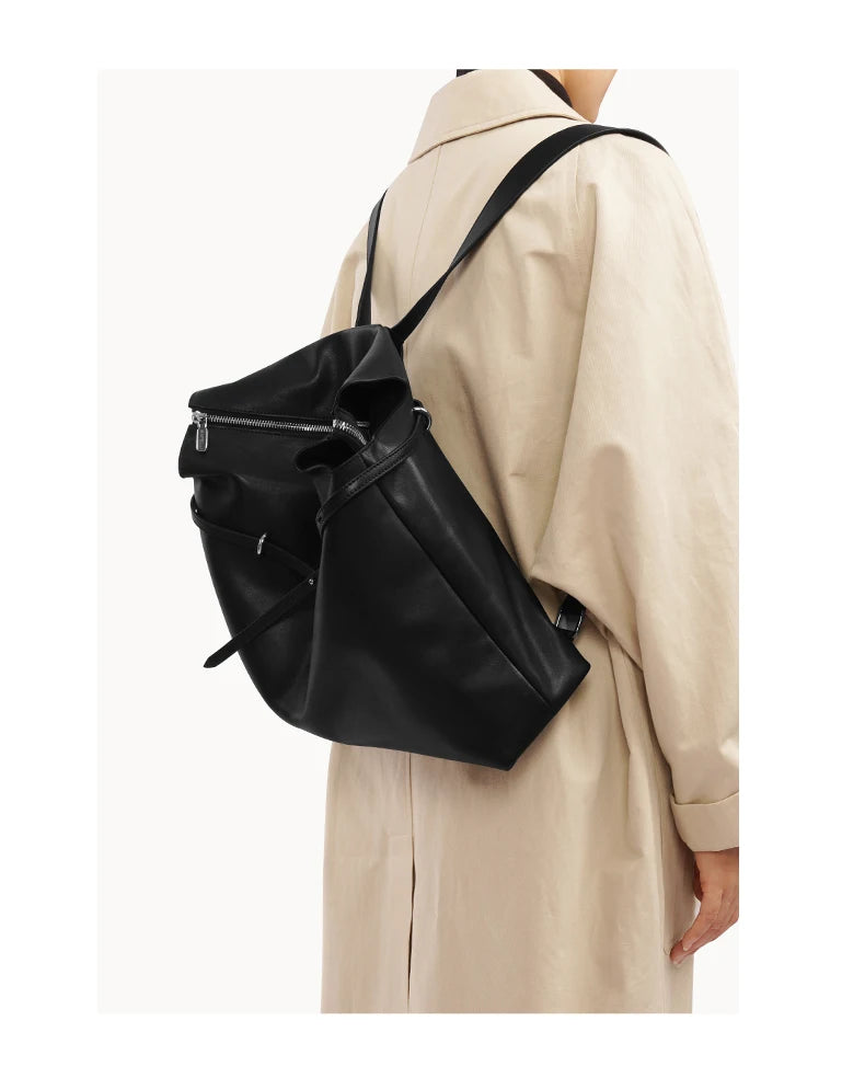 BAFELLI Underarm Tote Bag - Soft Travel Bag-Inspired Leather Crossbody for Women Compact Design Lightweight Shoulder Purse