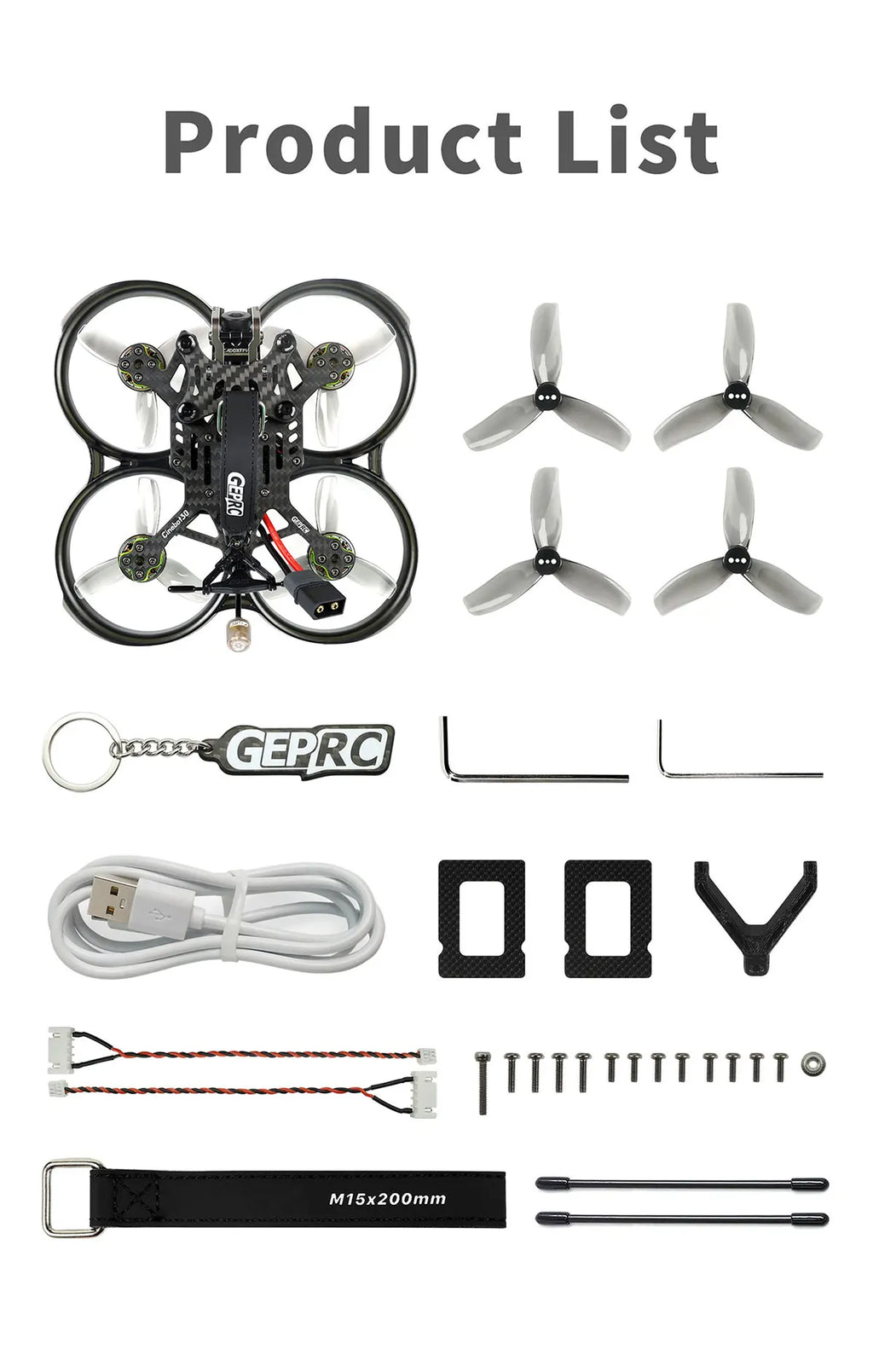 GEPRC Cinebot30 3-Inch FPV Drone 6S HD Vista Nebula Pro System Tidesmit