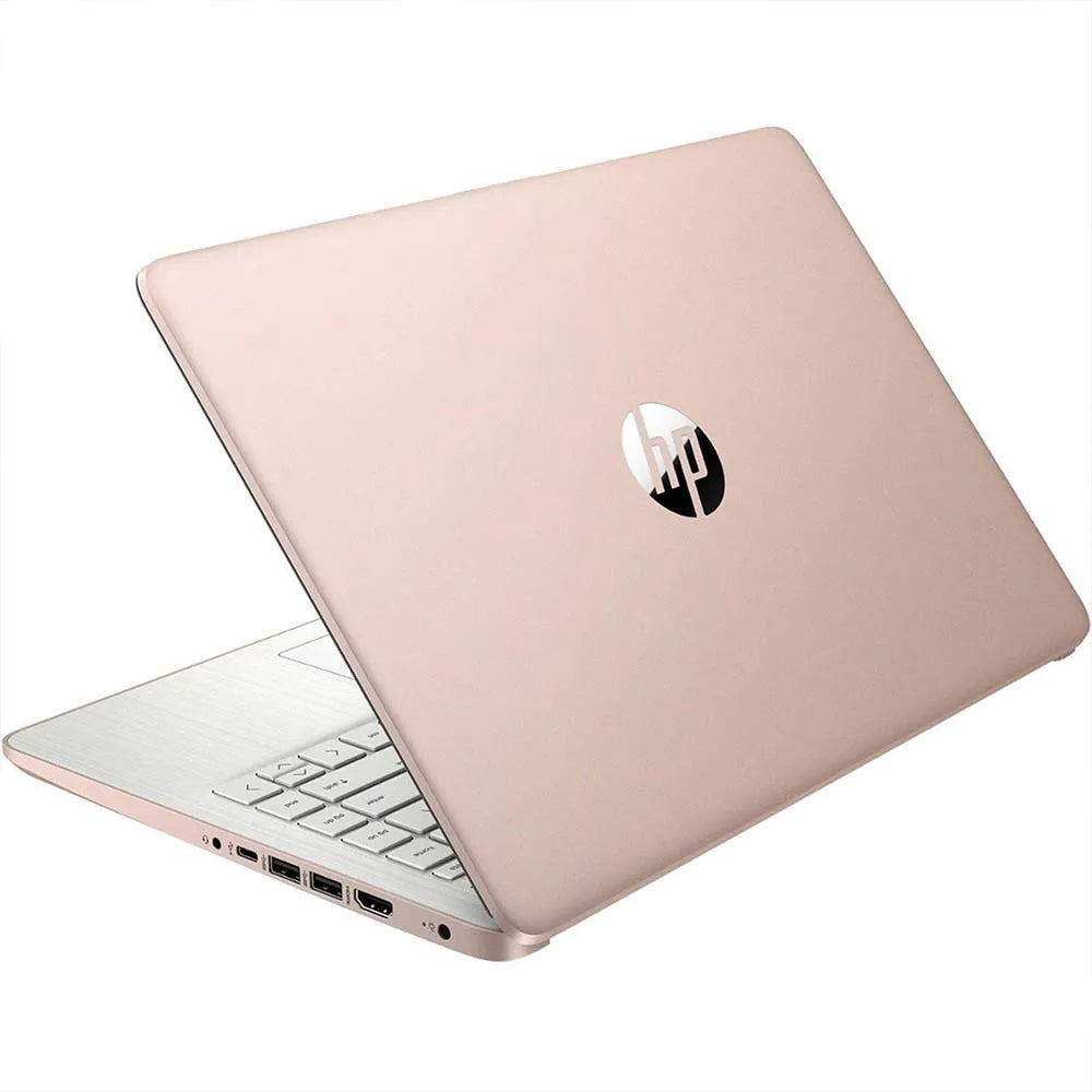 HP 14Inch Slim Business Laptop,Intel Celeron N4120,16GB RAM,384GB Storage(128GB eMMC+256GB Micro SD),1-Year Office 365,Rose Gold
