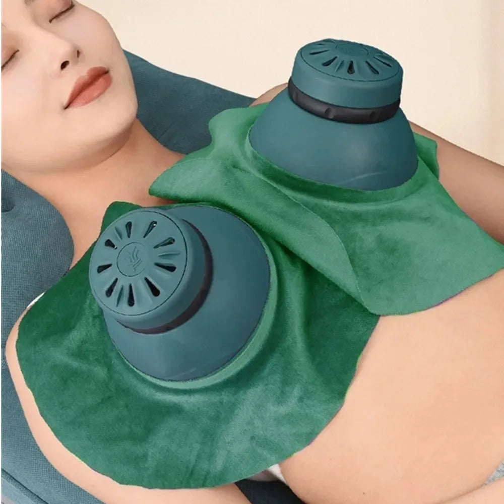 Smokeless Moxibustion Jar: Portable Muscle Relief & Heat Therapy Tool Back Massage Instrument Tidesmit