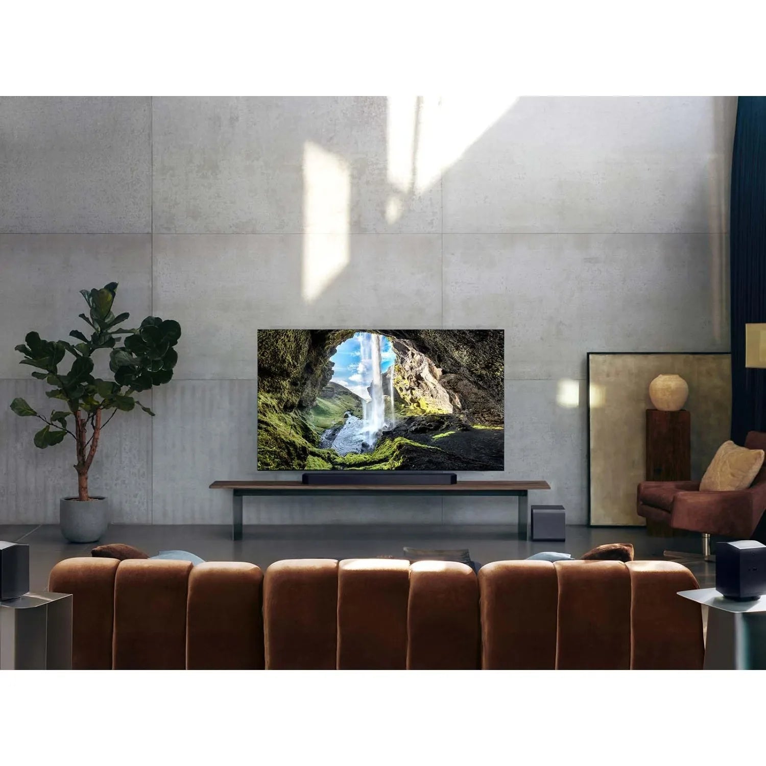 Samsung HW-Q990F 11.1.4Ch Wireless Soundbar System with Dolby Atmos, Subwoofer & Rear Speakers, Q-Symphony, Adaptive Sound, Game Mode Pro