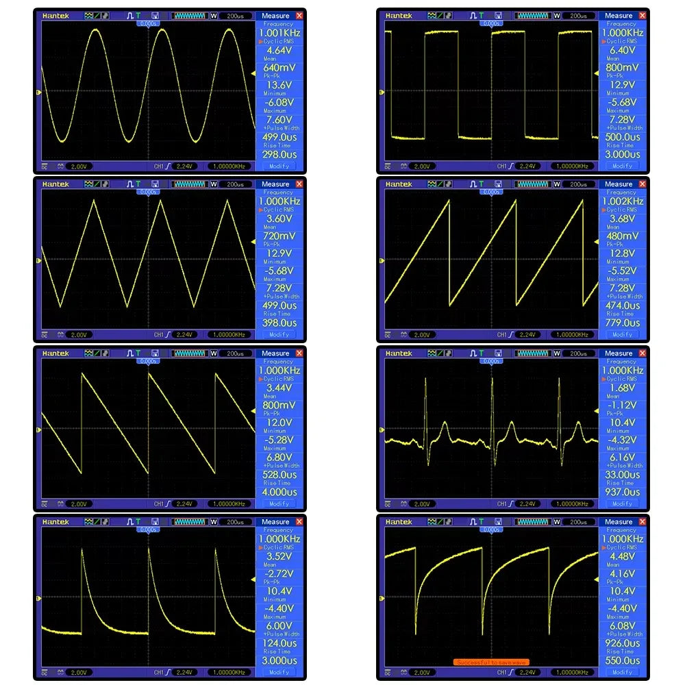FG-100 DDS Function Signal Generator 1Hz-500kHz Sine Square Triangle Waveform Output USB 5V Powered Frequency Tester