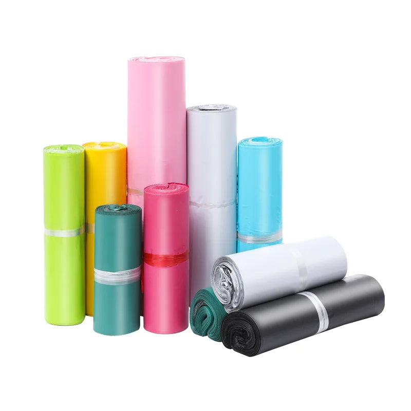 MU Good Quality Express Bags Poly Mailer Bags Waterproof Logistics Parcel Packaging Colored Mail-order Bags