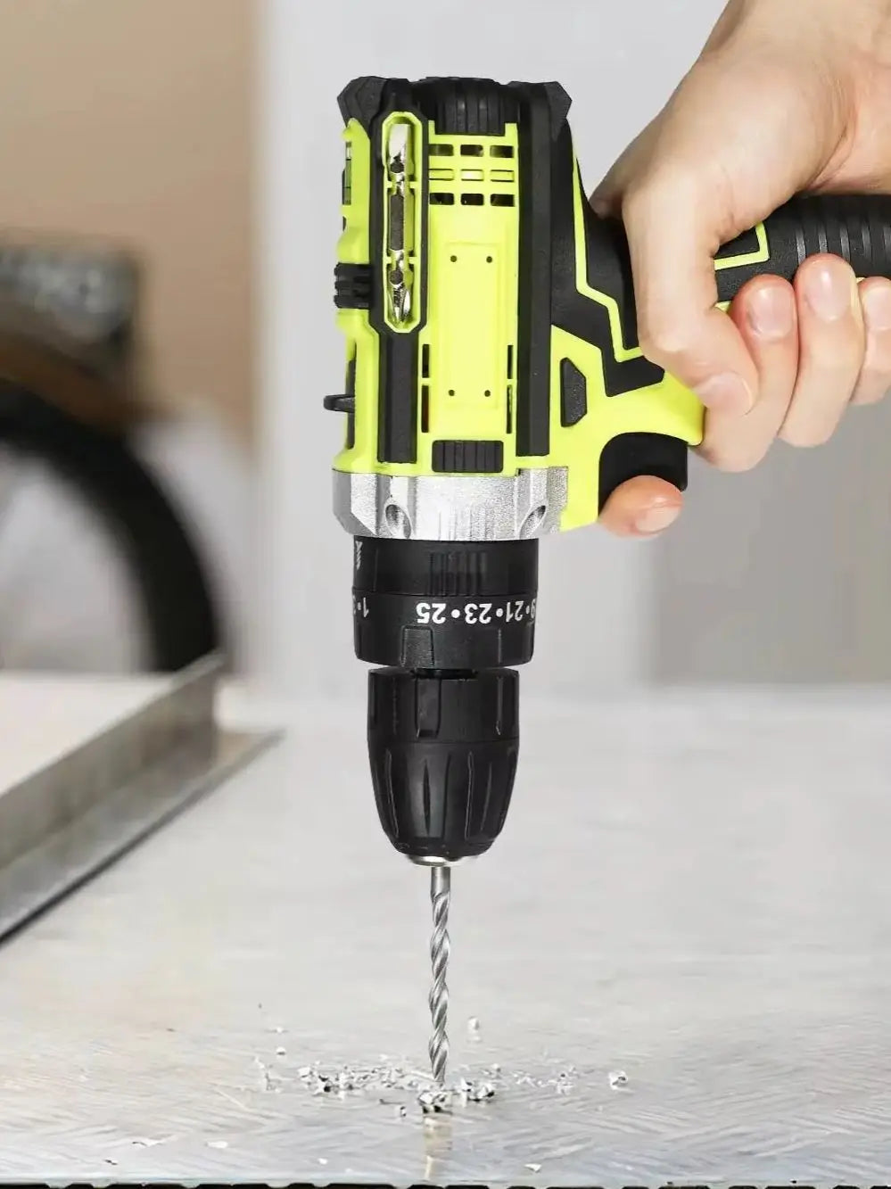 21V Cordless Impact Drill Electric Screwdriver Electric Perforator Handheld Mini Drill Wireless Li-Ion Power Tools