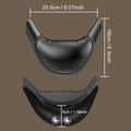 Shampoo Bowl Neck Rest Cushion - Soft Silicone Hair Wash Mat (Black) Massage Chairs Black Tidesmit