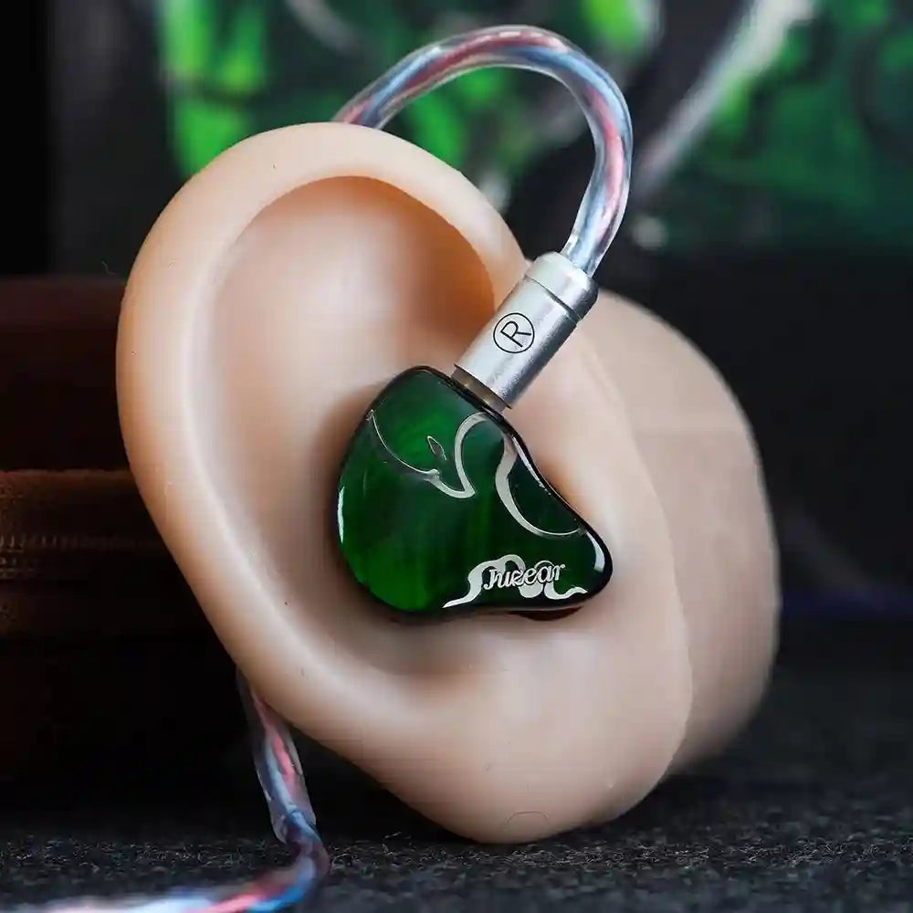 Juzear Defiant Hybrid In-Ear Monitors - 1DD+3BA Pro Studio Audio Tidesmit