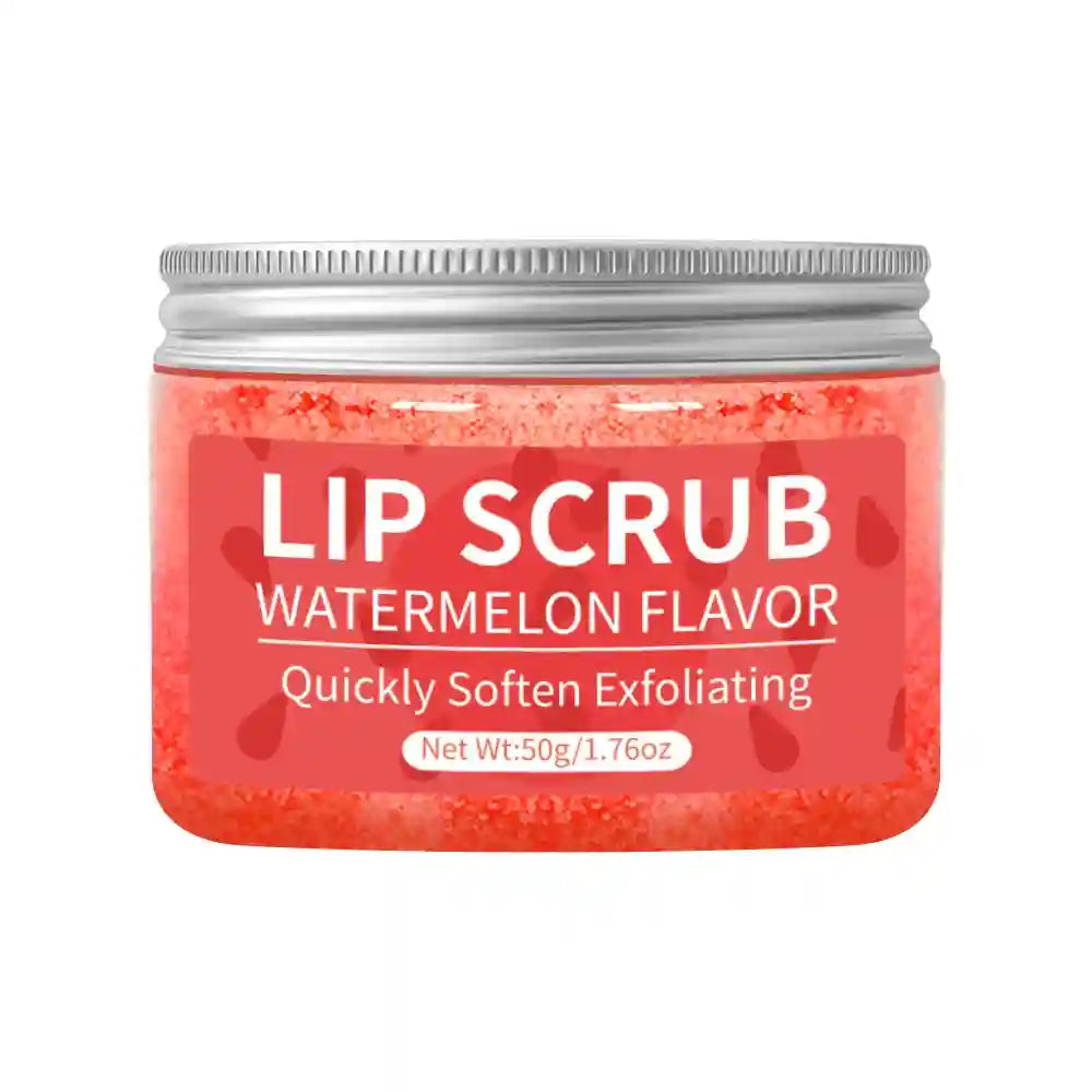 Exfoliating Lip Scrub: Moisturizing Fruit Sugar Treatment - 50g Lip Care Watermelon Scrub 50g China Mainland Tidesmit