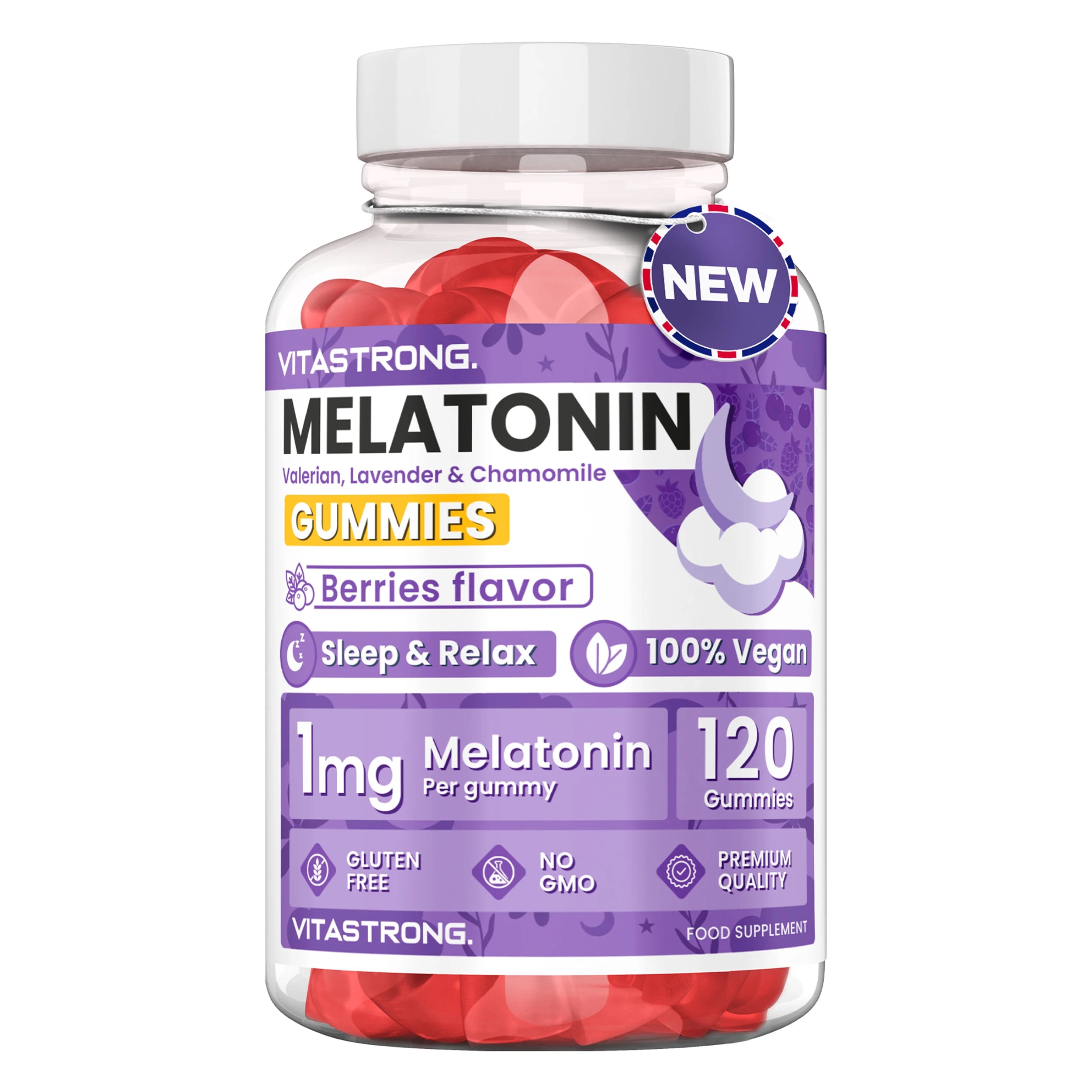 Vitamog Night Support-Melatonin Gummy Candy