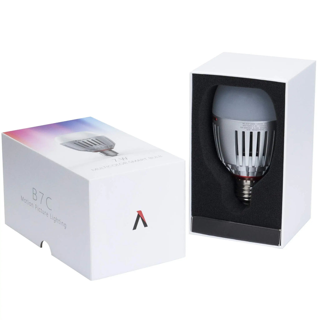 Aputure Accent B7C RGBWW Smart LED Bulb for Content Creation Tidesmit
