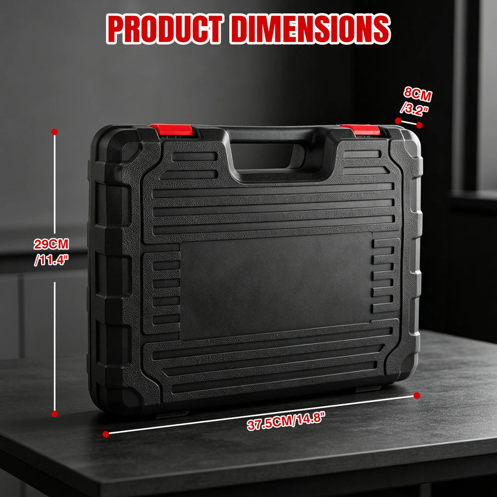 102 Pcs Tool Set Household Hardware Hand Tool Kit Car Auto Repair Set Tool Box Key Wrench Set Screwdriver