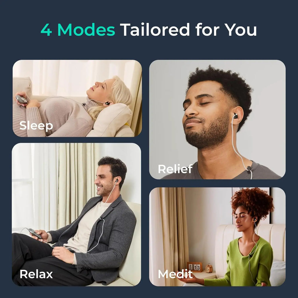 Vagus Nerve Stimulator for Stress Relief & Sleep - Tidesmit Wellness Back Massage Instrument Tidesmit