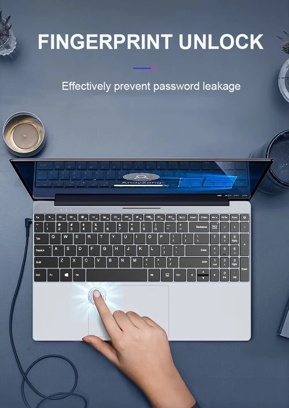 Intel i9 15.6" Windows 11 Laptop Computer Intel Core i9 10980HK 16GB 1TB Laptops Office Computer Fingerprint Unlock Notebook PC