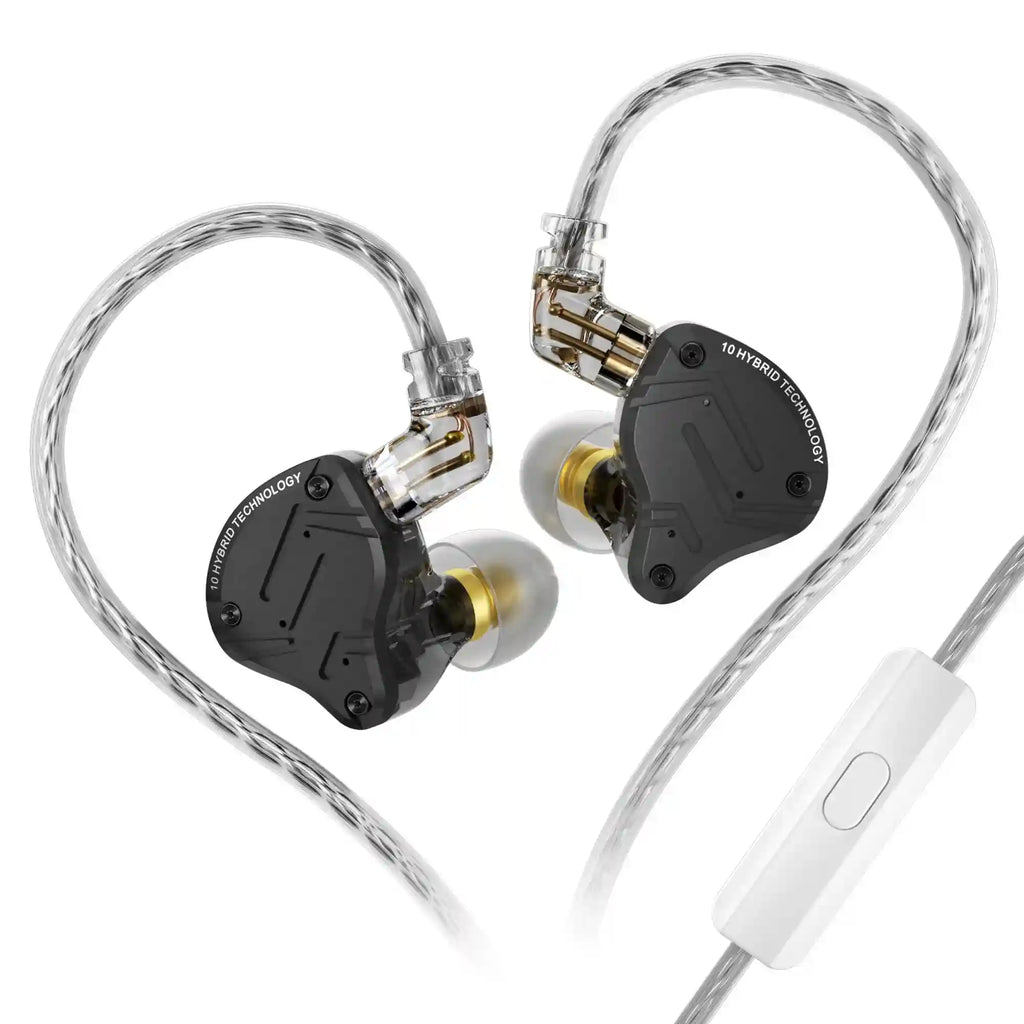 Wired In-Ear Monitors ZS10 Pro X - HiFi Studio Sound & Detachable Cable ZS10 Pro X MIC China Mainland Tidesmit