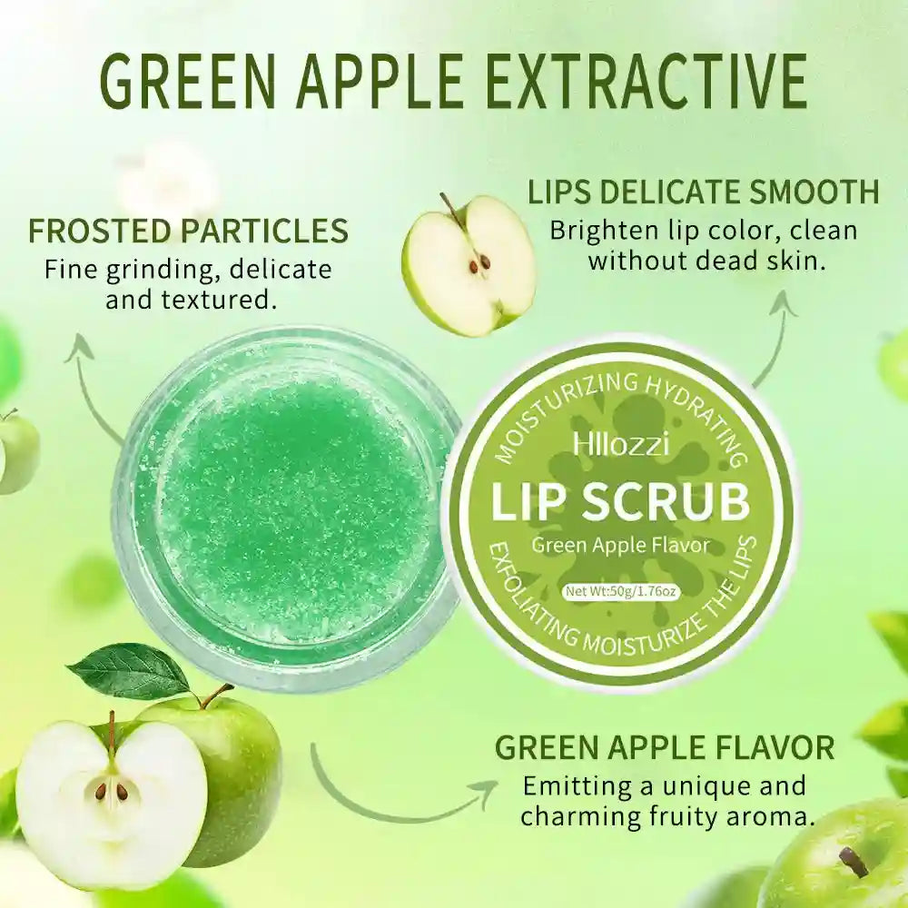Exfoliating Lip Scrub: Moisturizing Fruit Sugar Treatment - 50g Lip Care Tidesmit