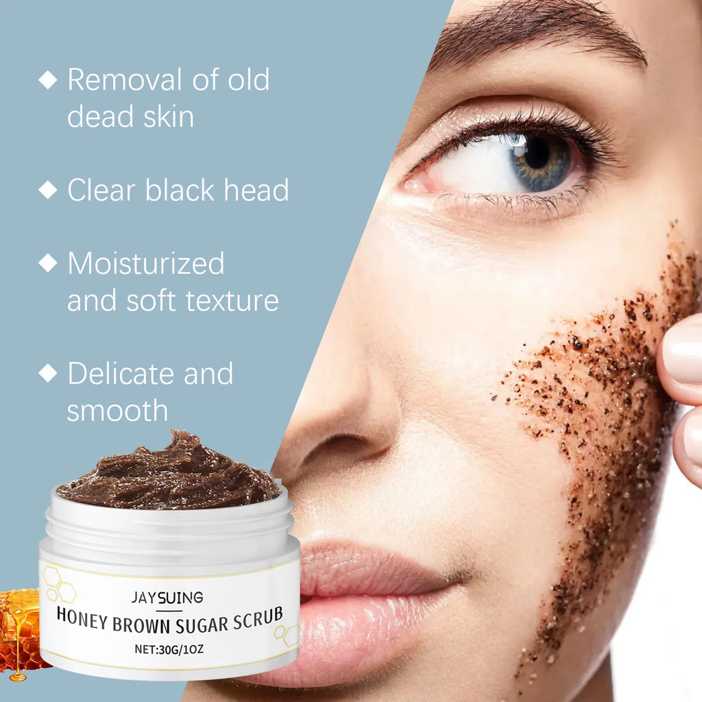Face Exfoliating Scrub for Acne - Deep Pore Cleansing & Brightening Scrubs Treatments Tidesmit