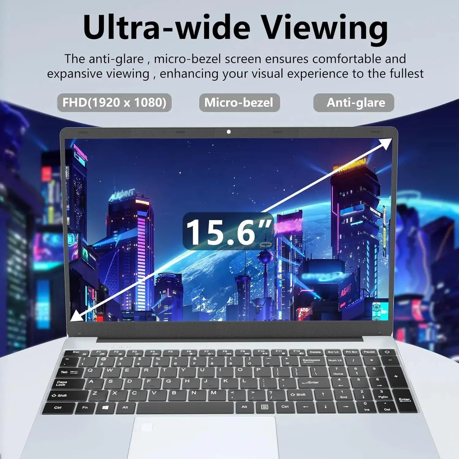 15.6" Windows 11 Pro Laptop Computer Intel Core i9 10980HK 16GB 1TB Laptops Office Computer Fingerprint Unlock Notebook PC