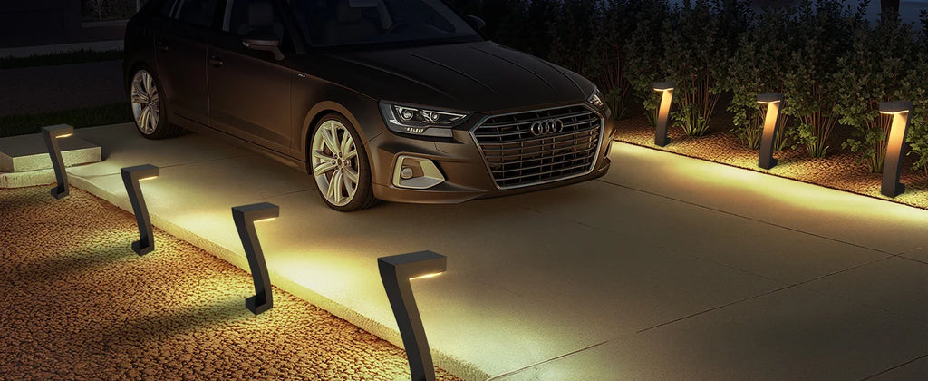 Upgraded Bright LED Solar Lights Outdoor Pathway Lights, IP65 Waterproof Solar Garden Lights for Yard Driveway Walkway Decor