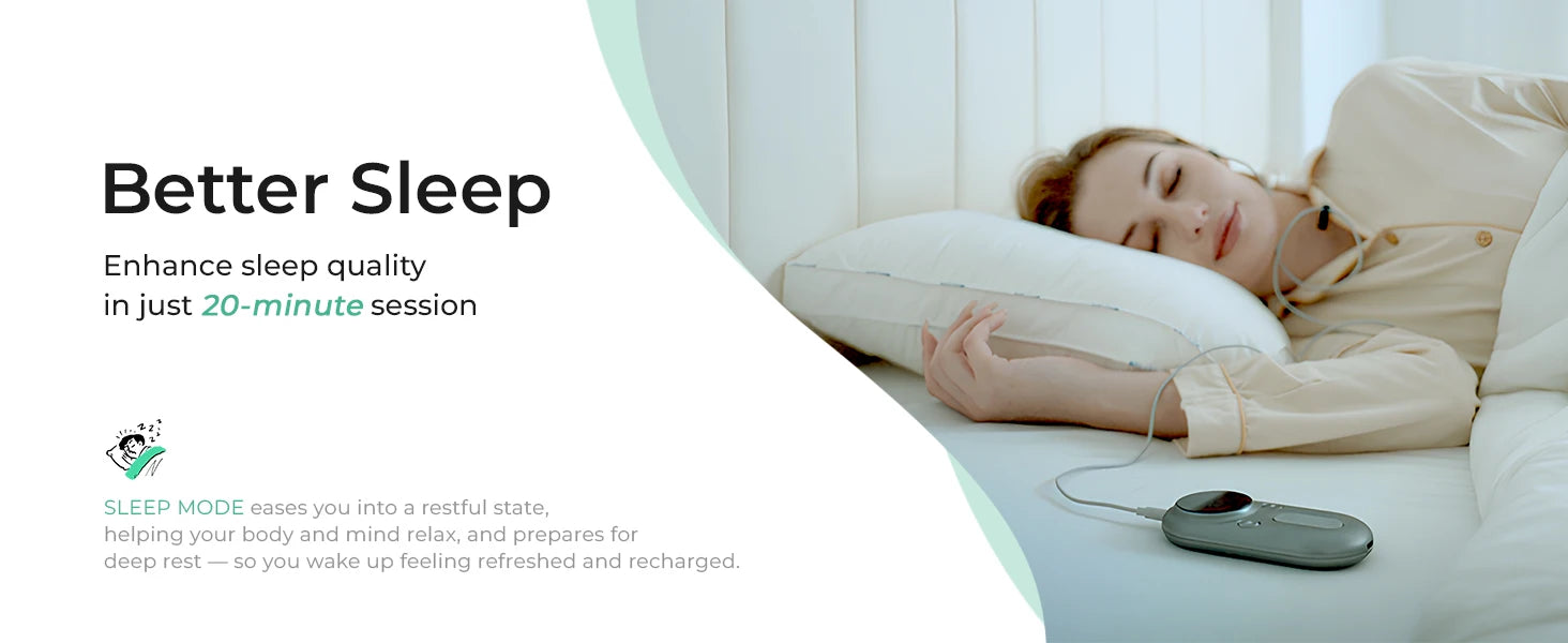 Vagus Nerve Stimulator for Stress Relief & Sleep - Tidesmit Wellness Back Massage Instrument Tidesmit