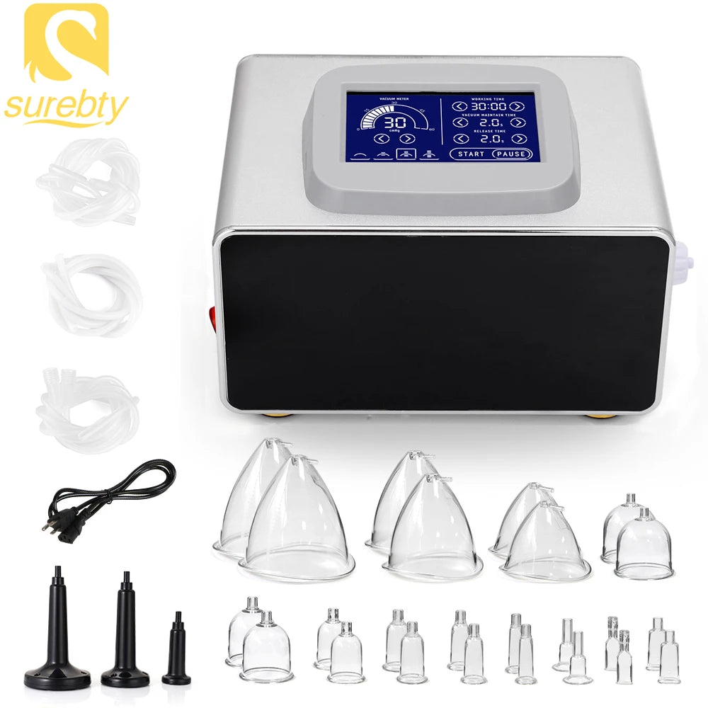 Vacuum Therapy Machine for Breast Enhancement & Body Contouring (EU Stock) Body Shaping Massage Equipment Tidesmit