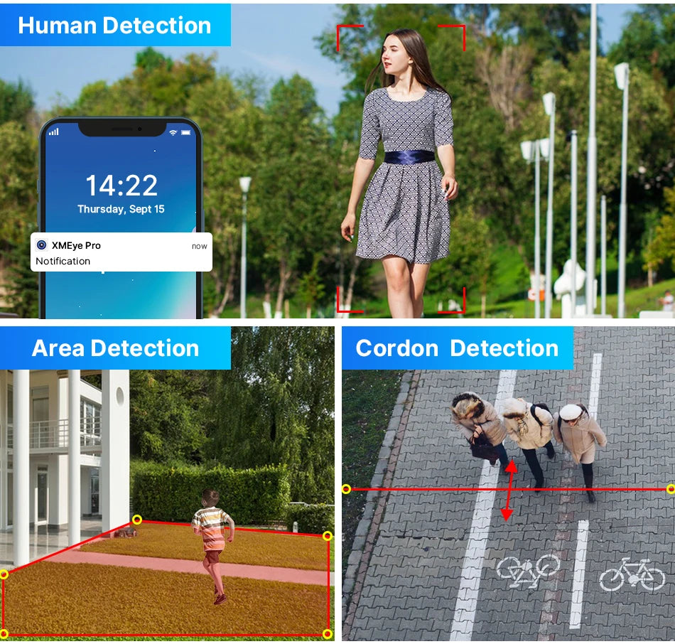 Hiseeu 8MP 4K POE PTZ IP Camera Color Night Vision Face Detection Audio Outdoor H.265 Onvif AI Street Home Security CCTV Camera
