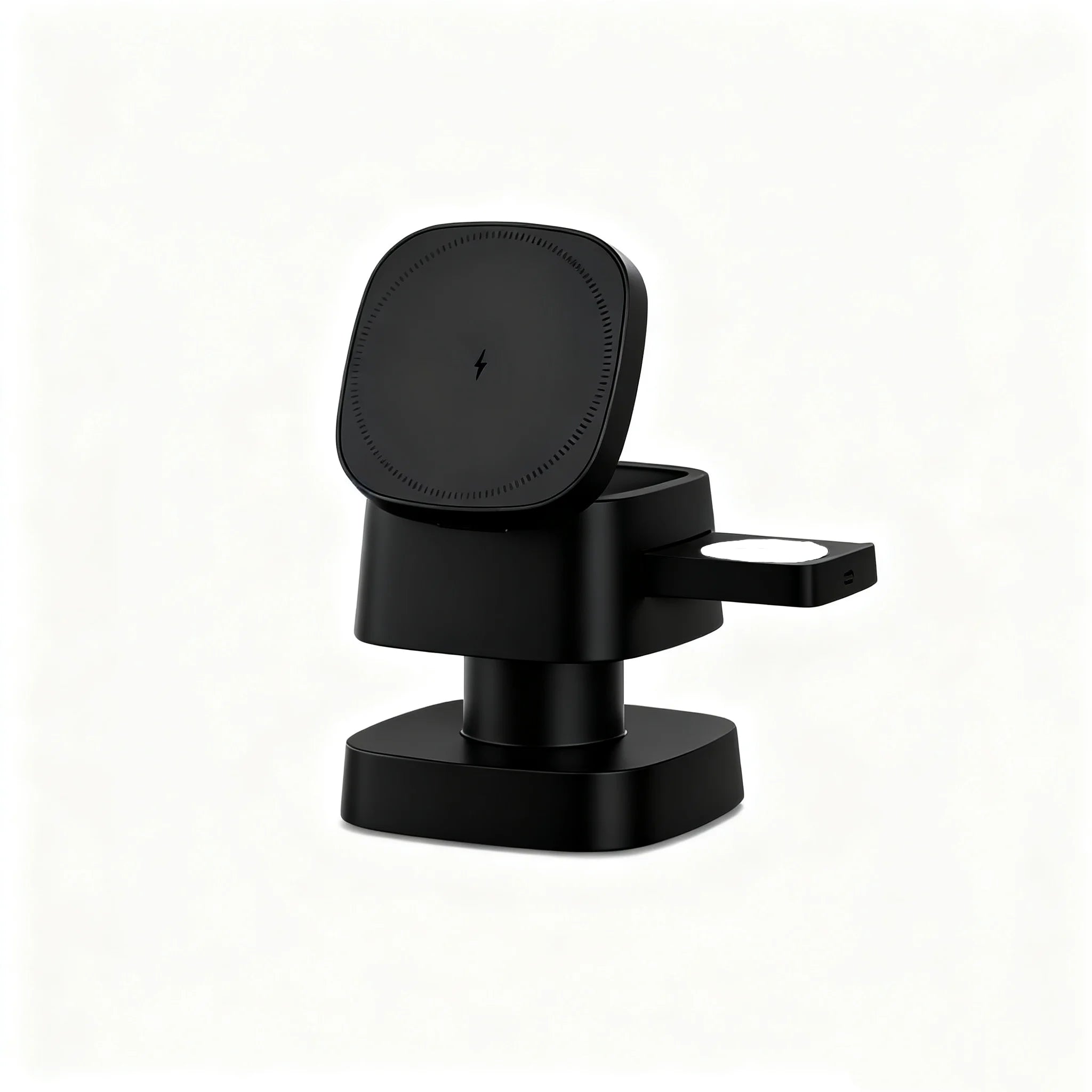 3-in-1 Wireless Charger for iPhone, Apple Watch & AirPods - Qi Certified black Tidesmit