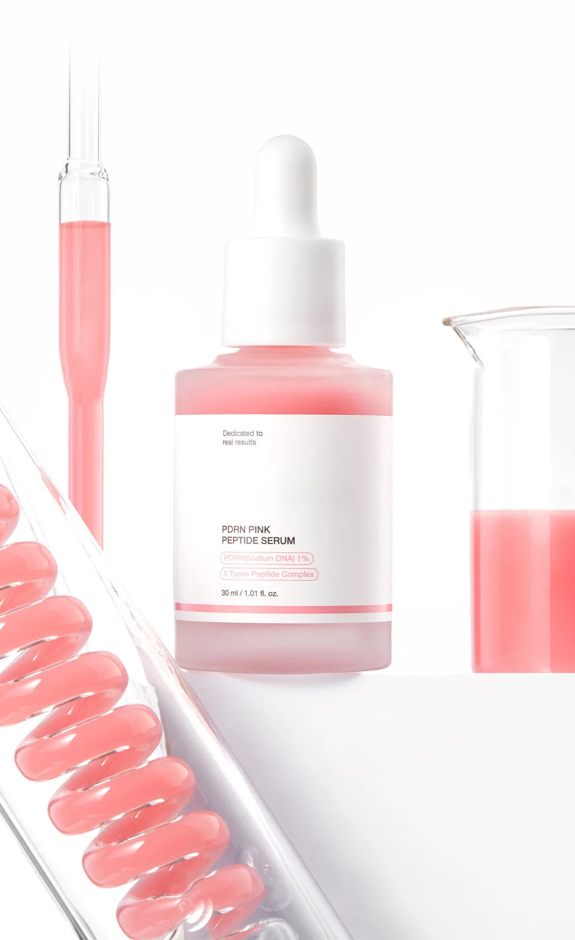 Niacinamide PDRN Pink Salmon Peptide Serum – Targets Dark Spots & Uneven Tone Hydrates Firms Smooths Fine Lines Daily Radiance