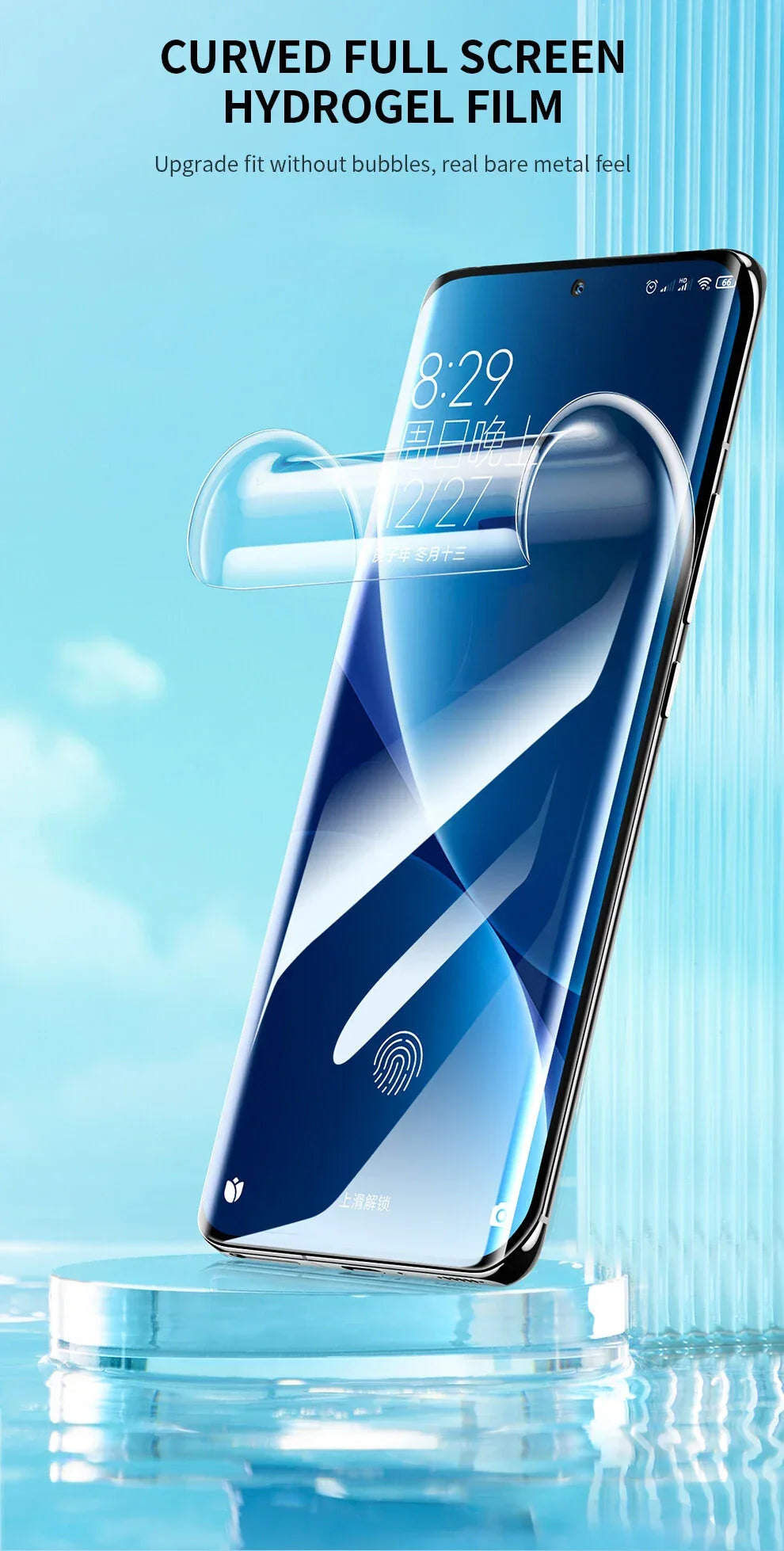 Xiaomi 15 Pro Screen Protector Hydrogel Full Coverage 2 Pack - Tidesmit Tidesmit