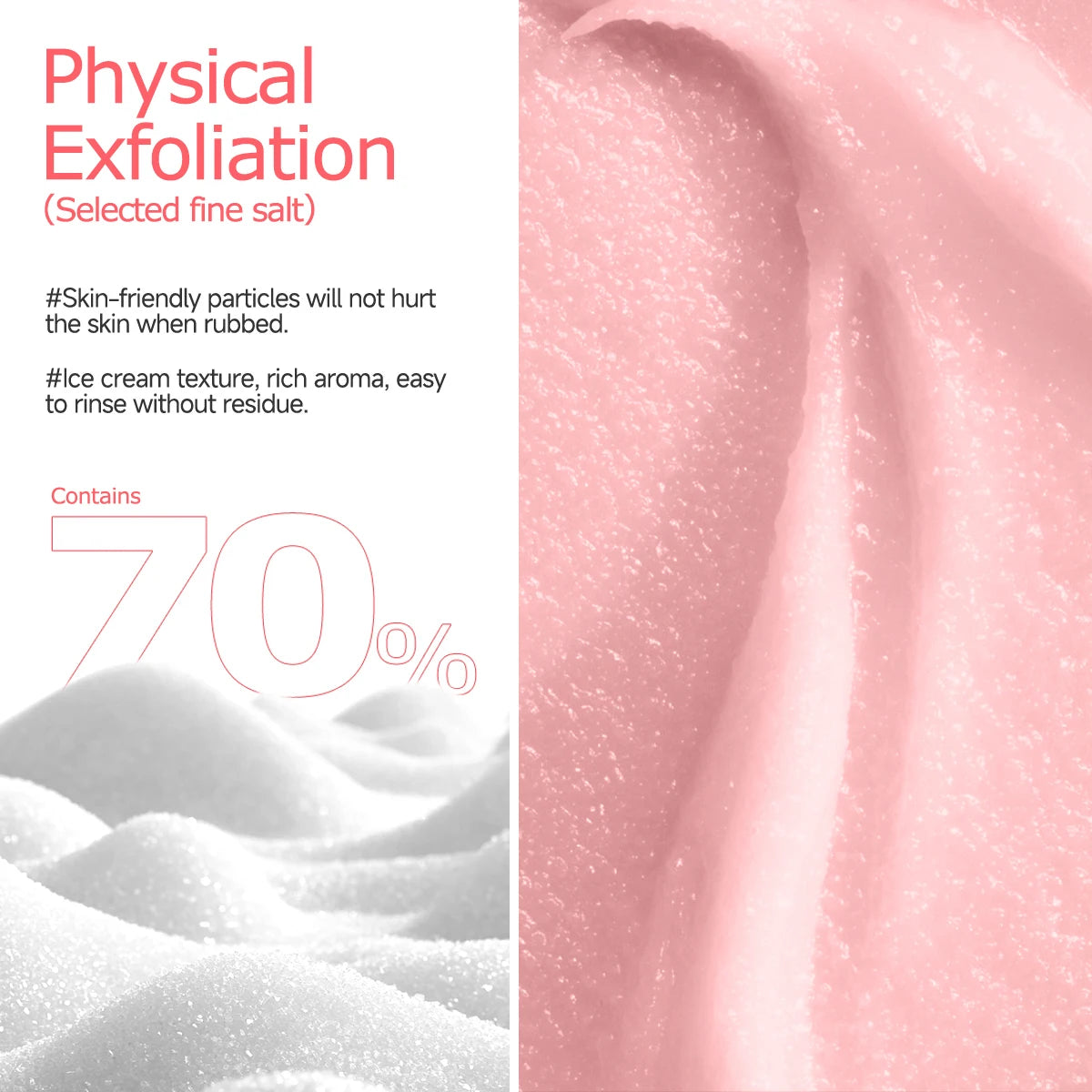 Sakura Body Scrub for Natural Exfoliation & Skin Brightening Scrubs Treatments Tidesmit